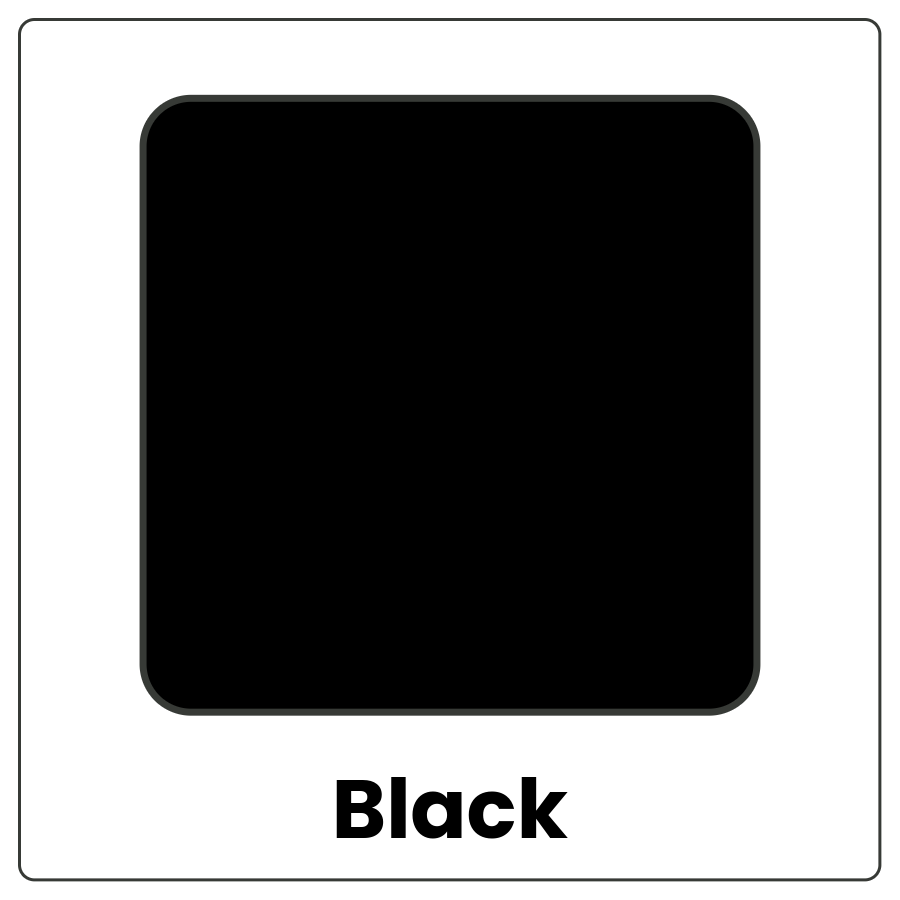 Visual Cue: Black - black