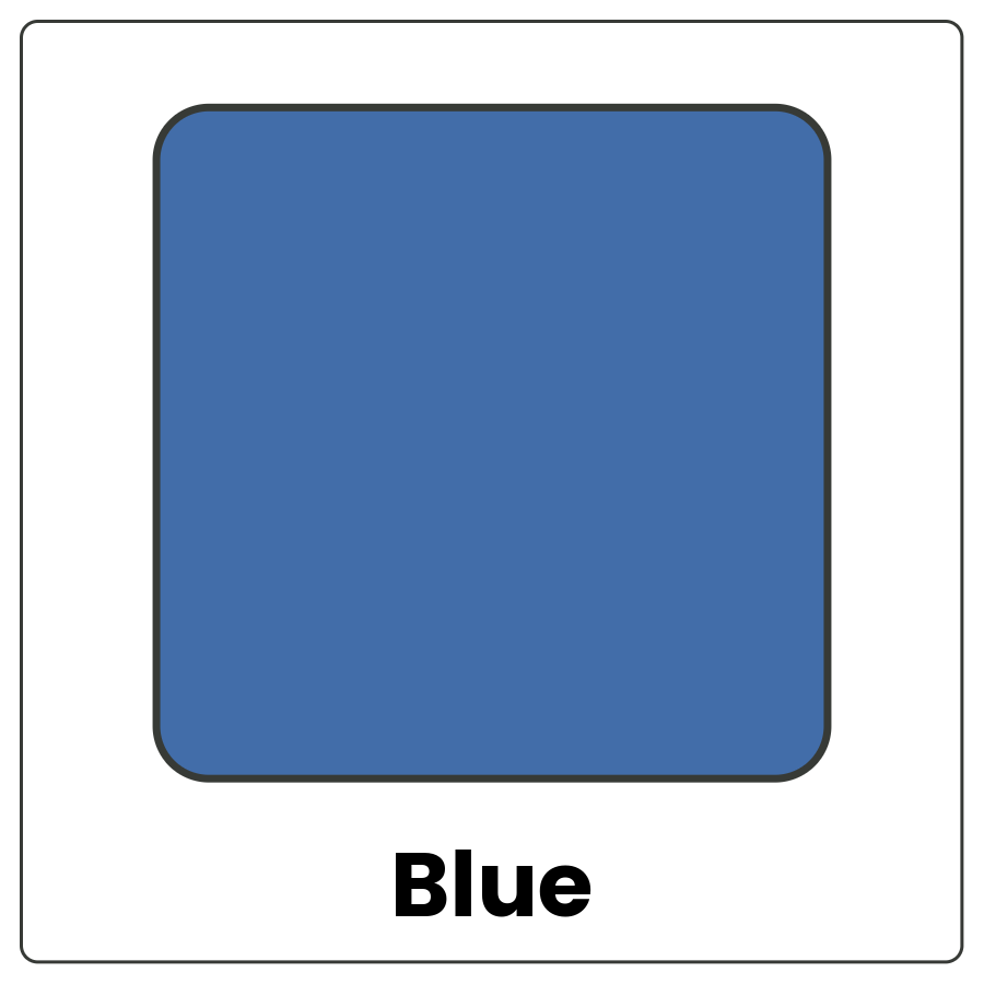 Visual Cue: Blue - blue