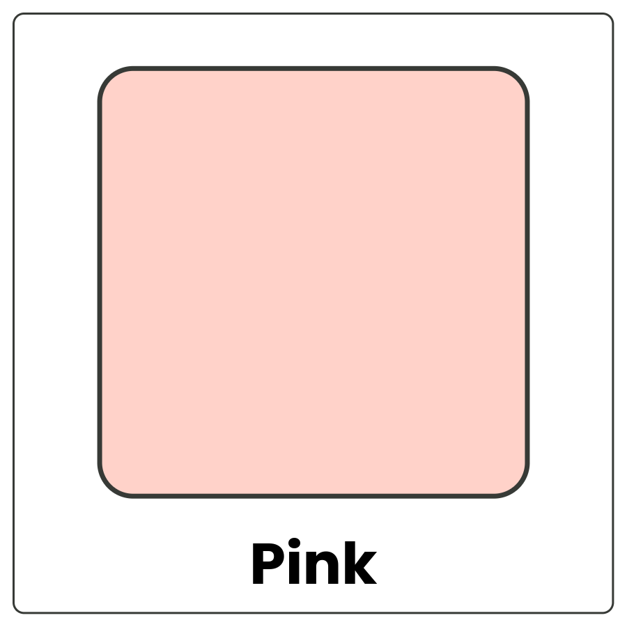 Visual Cue: Pink - pink