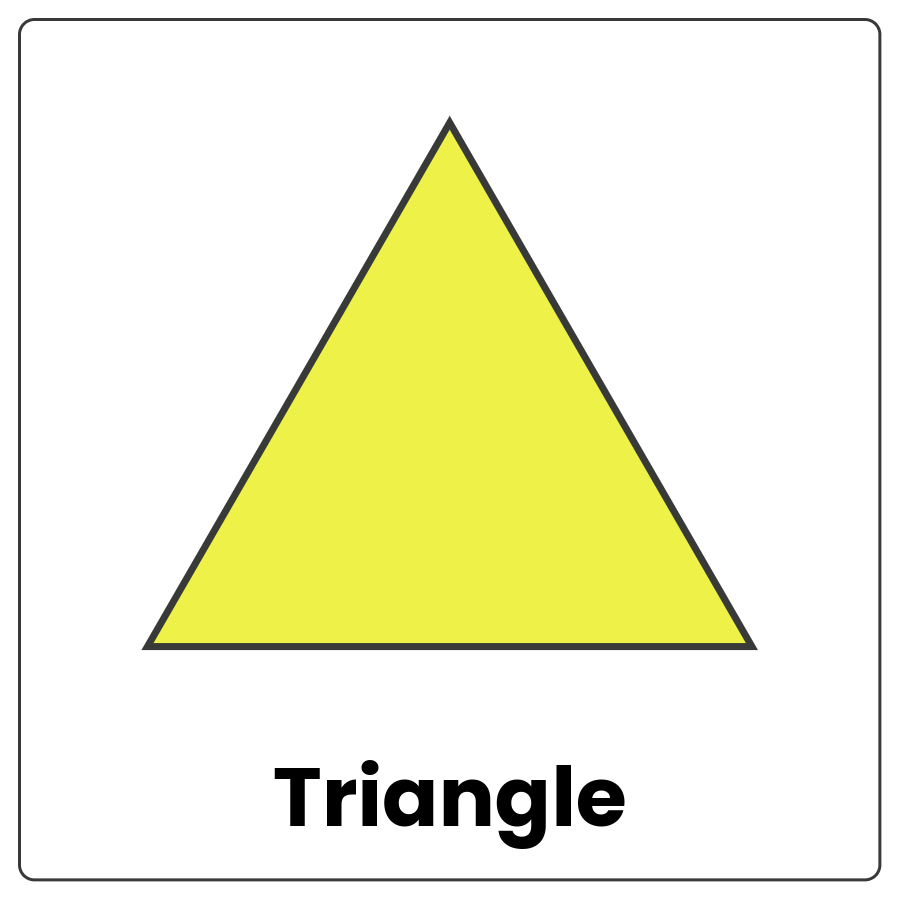 Visual Cue: Triangle - triangle