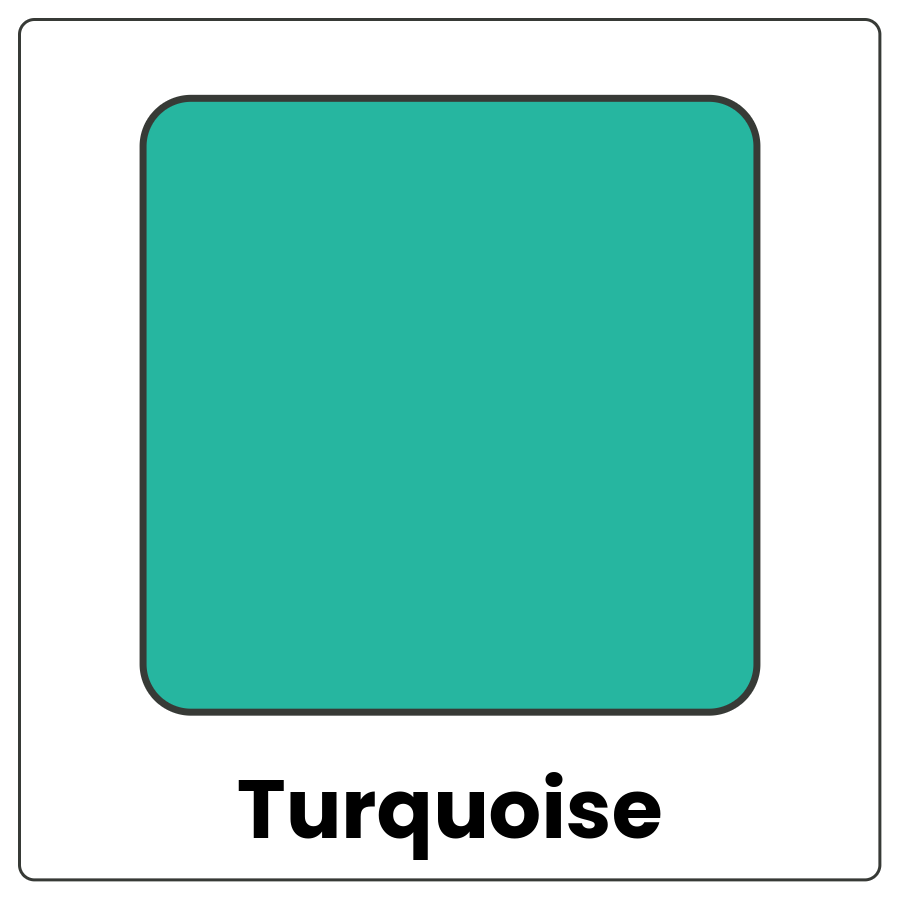 Visual Cue: Turquoise - turquoise